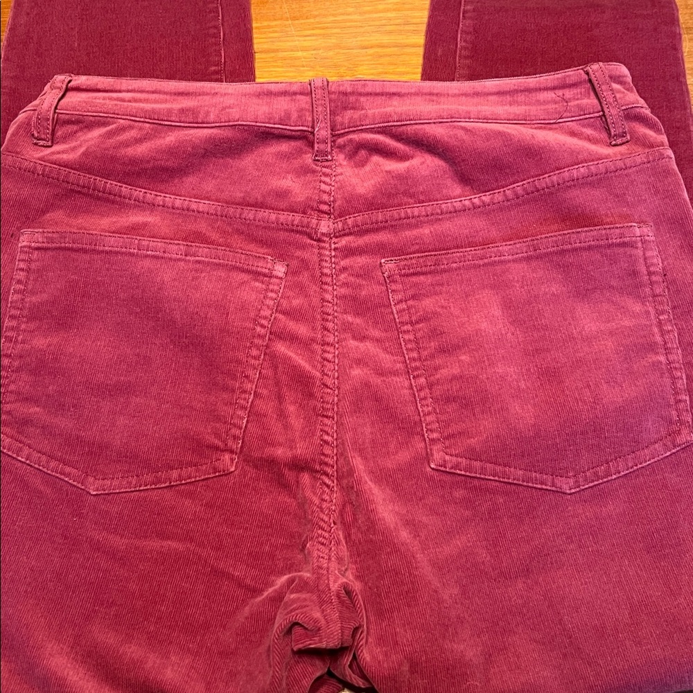 EUC Soft Surroundings Pants Corduroy thin wale 8 - Picture 3 of 10